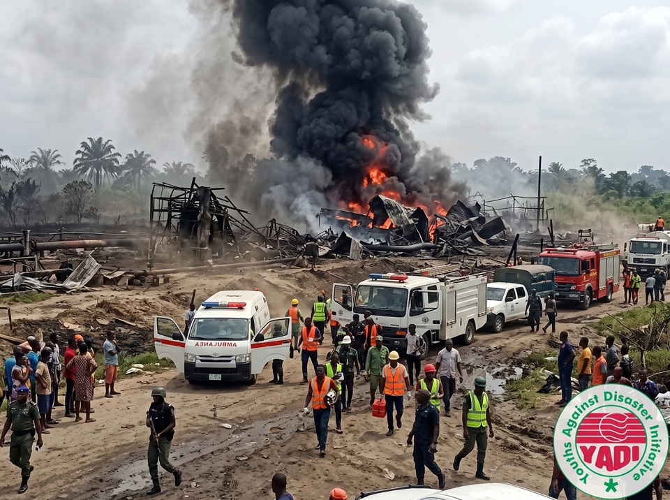 YADI expresses deep concern over deadly explosions in Edo and Rivers States